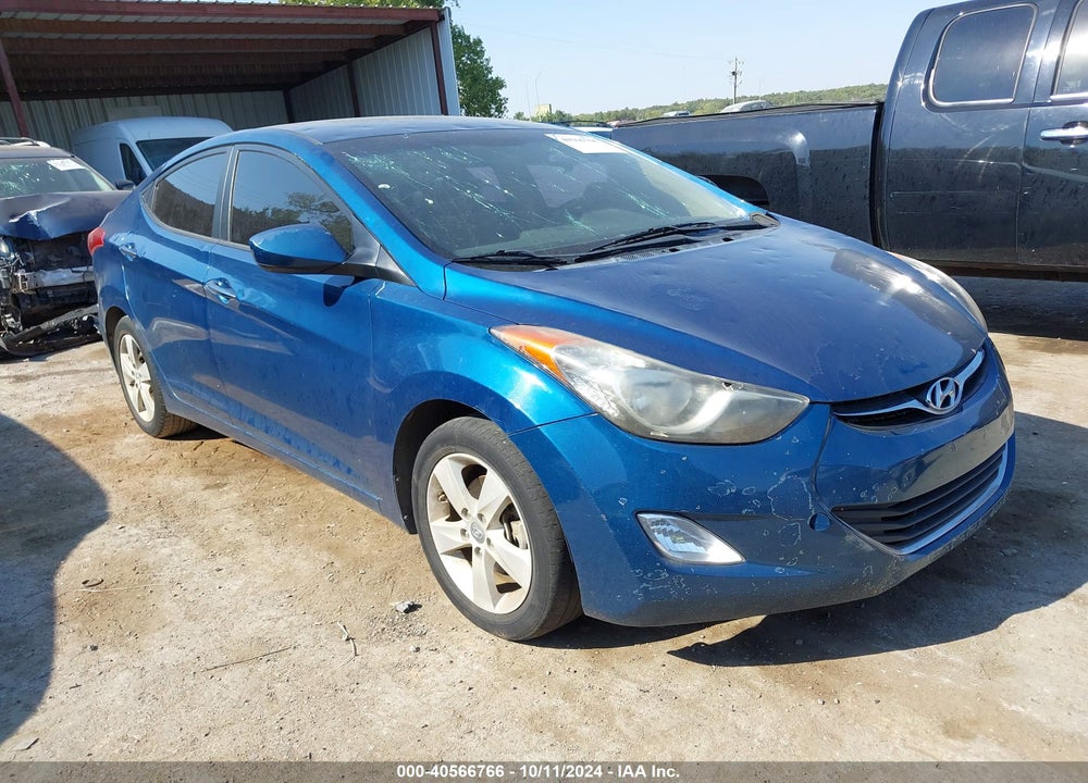 2013 HYUNDAI ELANTRA GLS VIN: KMHDH4AE0DU935850