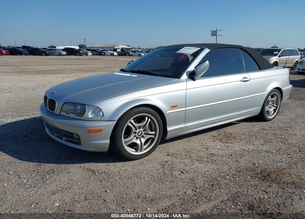 2001 BMW 330CI VIN: WBABS53461JU80567