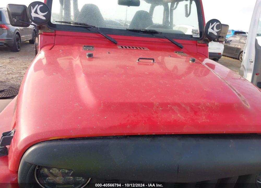 2000 JEEP WRANGLER SPORT VIN: 1J4FA49S7YP780742
