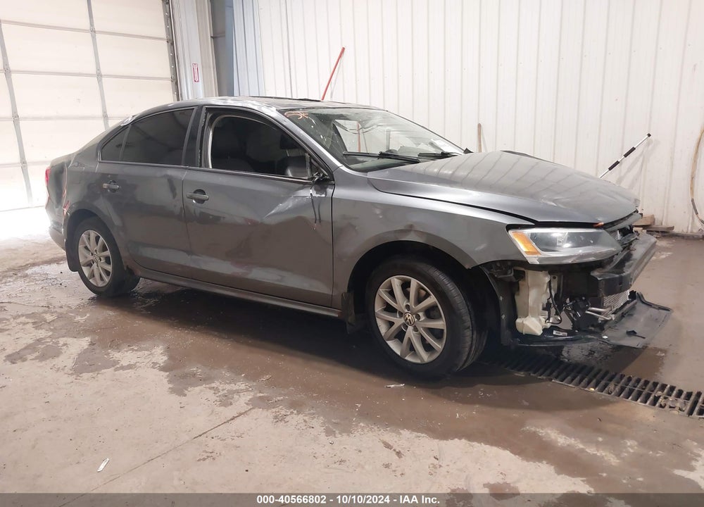 2012 VOLKSWAGEN JETTA 2.5L SE VIN: 3VWDP7AJXCM377205
