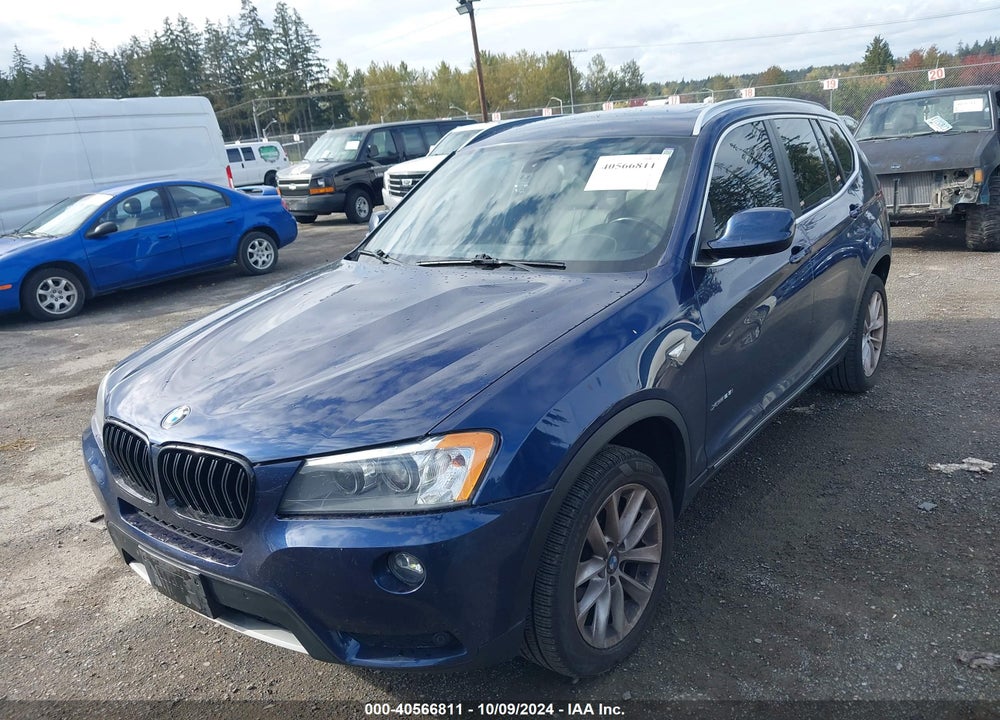 2013 BMW X3 XDRIVE28I VIN: 5UXWX9C53D0A14001