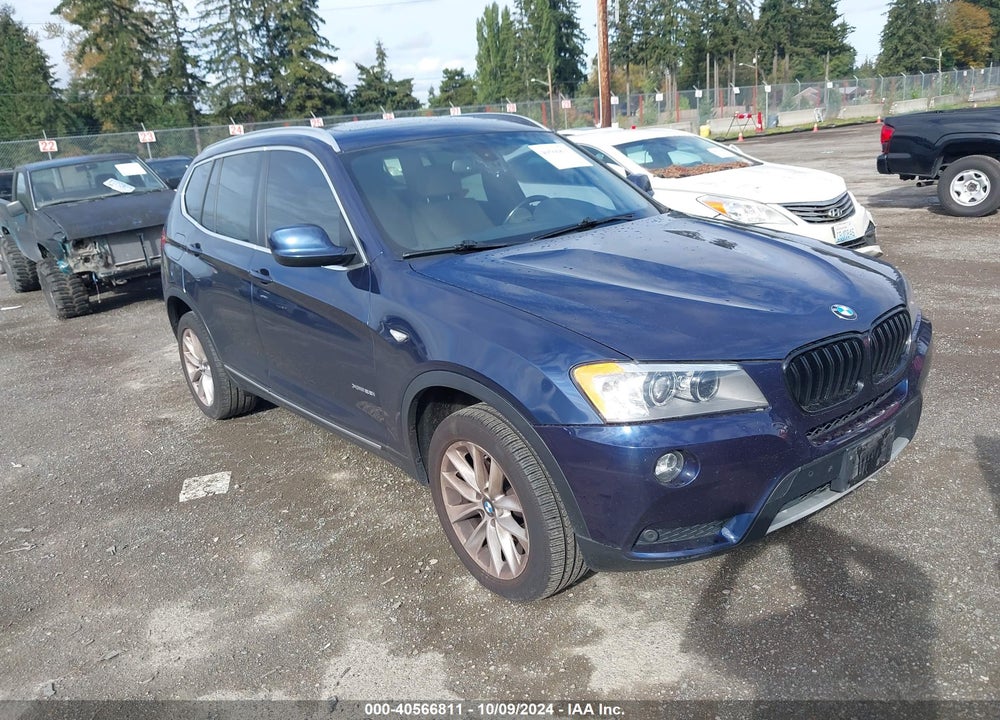 2013 BMW X3 XDRIVE28I VIN: 5UXWX9C53D0A14001