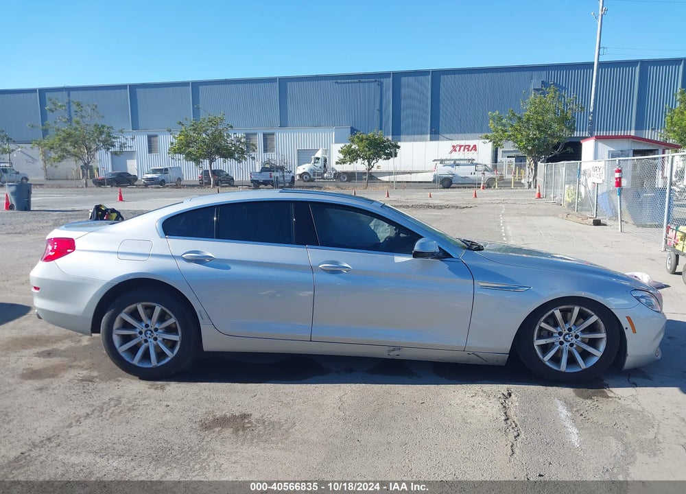 2016 BMW 640I GRAN COUPE VIN: WBA6D0C53GG432263