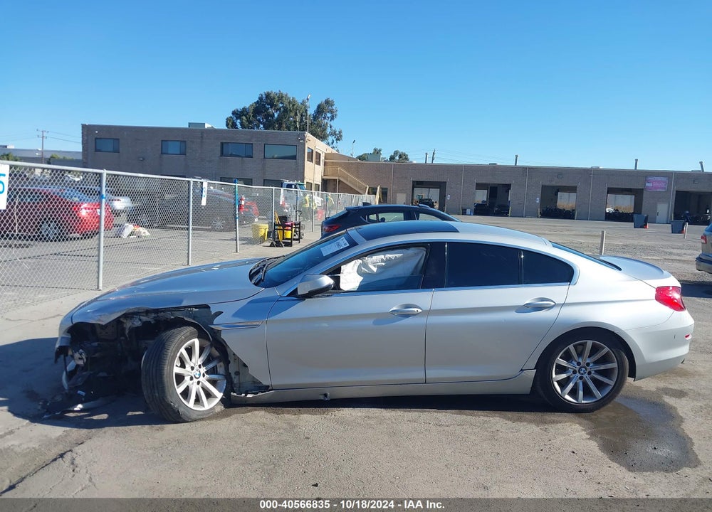 2016 BMW 640I GRAN COUPE VIN: WBA6D0C53GG432263
