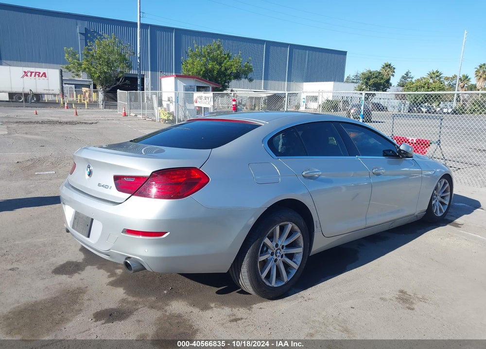 2016 BMW 640I GRAN COUPE VIN: WBA6D0C53GG432263