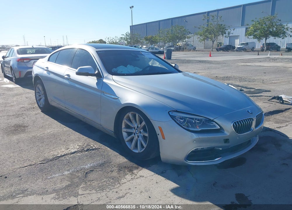 2016 BMW 640I GRAN COUPE VIN: WBA6D0C53GG432263