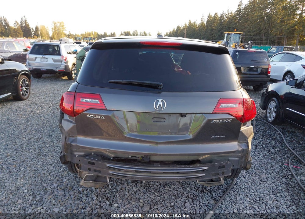 2011 ACURA MDX ADVANCE PACKAGE VIN: 2HNYD2H75BH547990