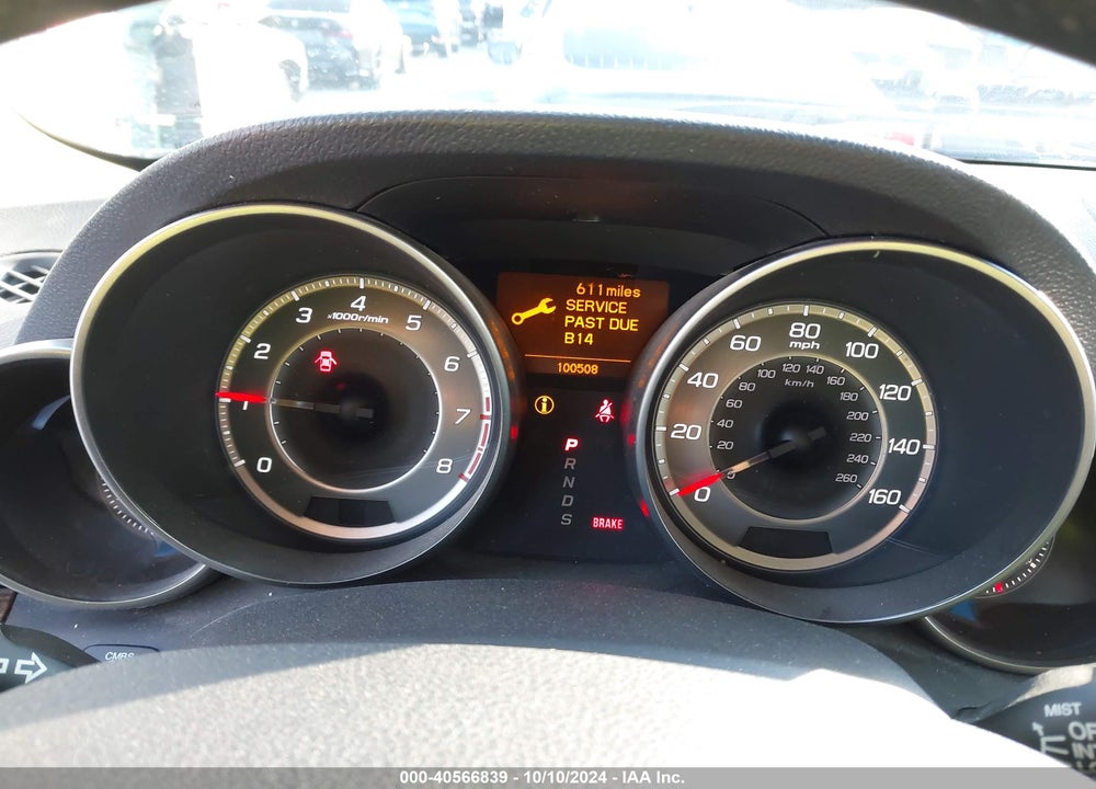 2011 ACURA MDX ADVANCE PACKAGE VIN: 2HNYD2H75BH547990