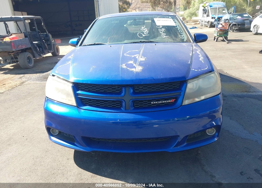 2014 DODGE AVENGER R/T VIN: 1C3CDZBG2EN201879