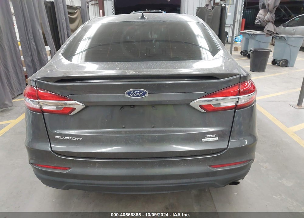 2019 FORD FUSION SE VIN: 3FA6P0HD0KR176665