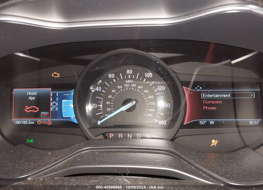 2019 FORD FUSION SE VIN: 3FA6P0HD0KR176665