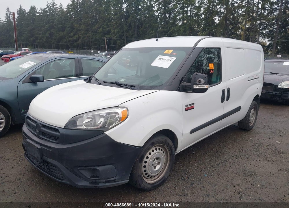 2015 RAM PROMASTER CITY TRADESMAN VIN: ZFBERFATXF6A22459