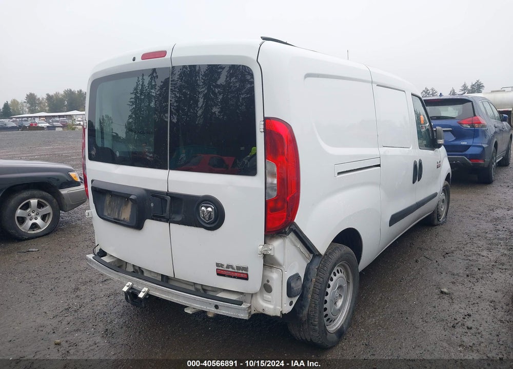 2015 RAM PROMASTER CITY TRADESMAN VIN: ZFBERFATXF6A22459