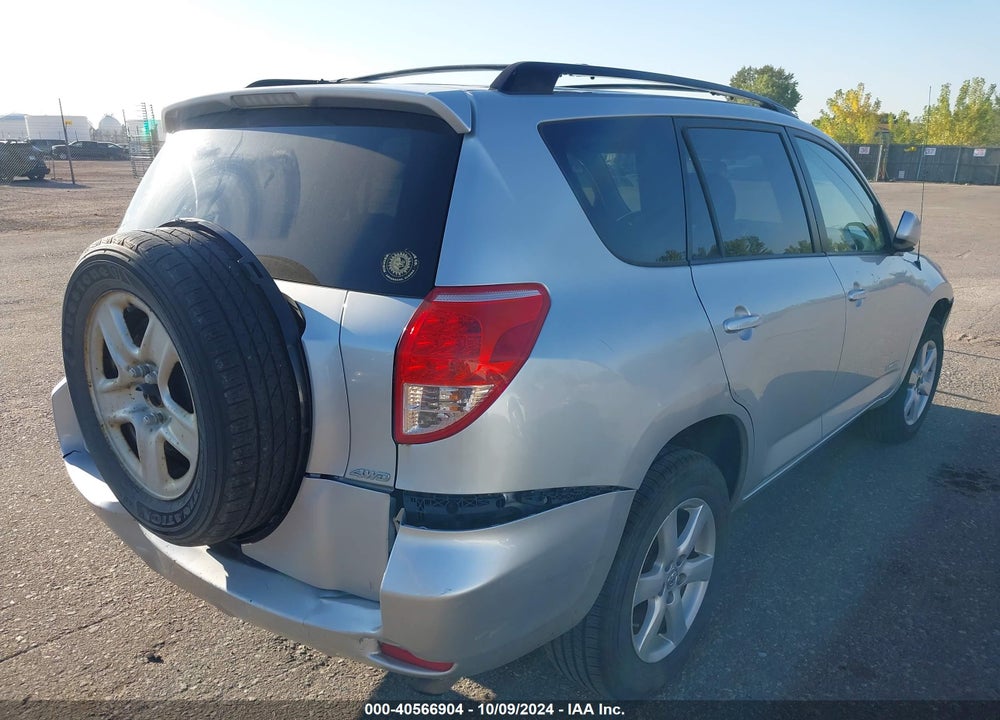 2007 TOYOTA RAV4 LIMITED VIN: JTMBD31V875098569