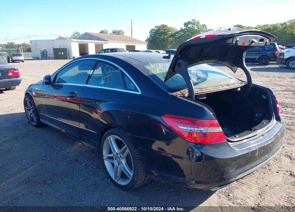 2011 MERCEDES-BENZ E 550 VIN: WDDKJ7CB1BF070608