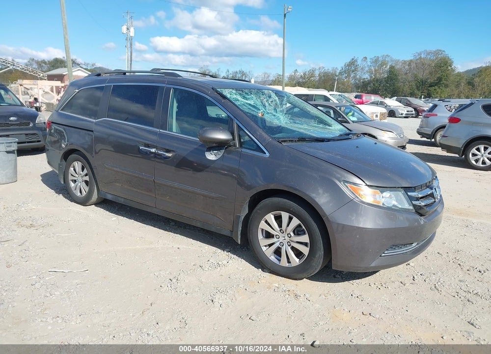 2014 HONDA ODYSSEY EX-L VIN: 5FNRL5H60EB073026