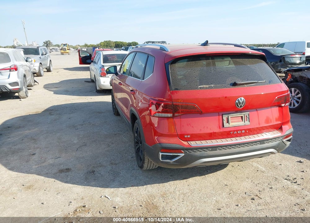 2022 VOLKSWAGEN TAOS 1.5T SE VIN: 3VVTX7B22NM063834