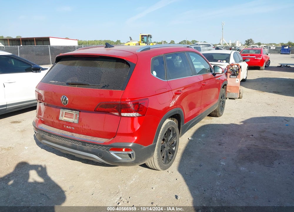 2022 VOLKSWAGEN TAOS 1.5T SE VIN: 3VVTX7B22NM063834