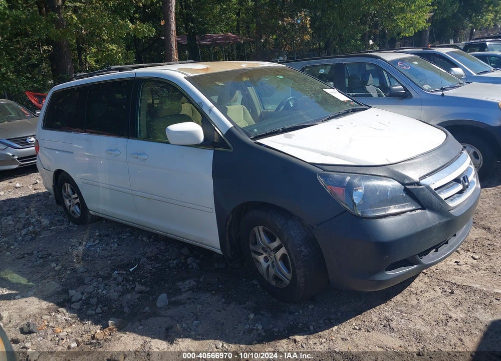 2005 HONDA ODYSSEY EX VIN: 5FNRL38455B002858
