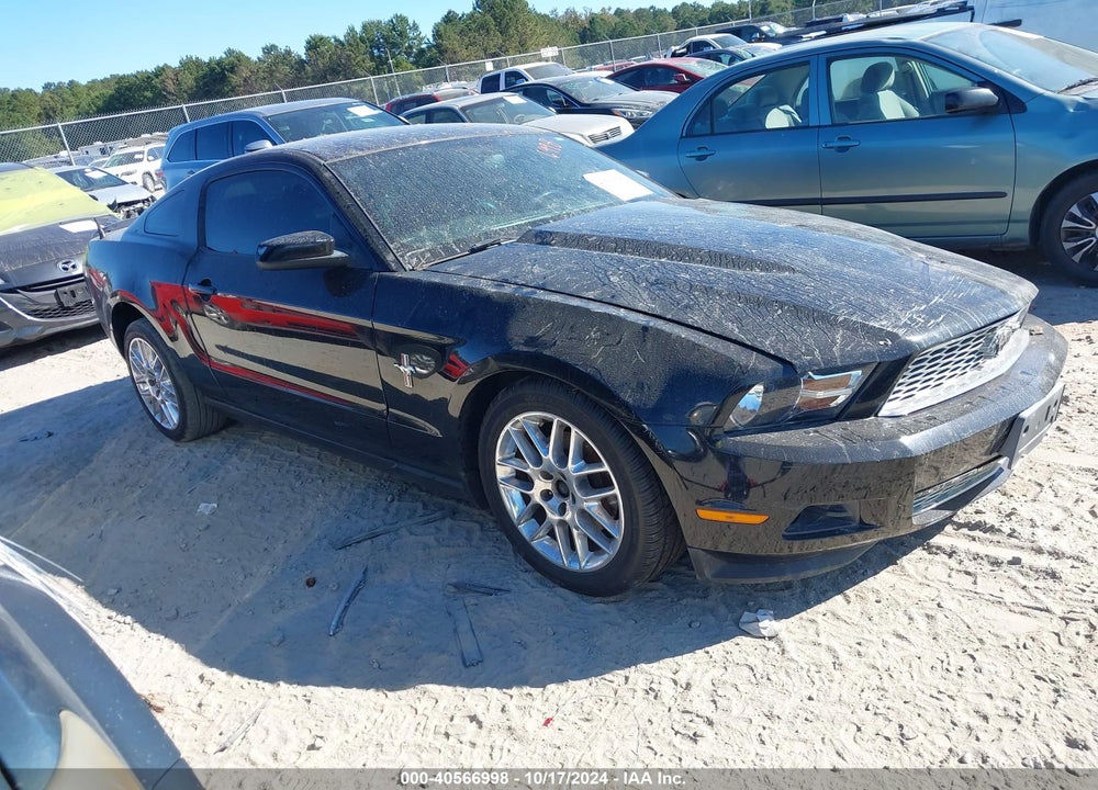 2012 FORD MUSTANG V6 PREMIUM VIN: 1ZVBP8AM4C5280319