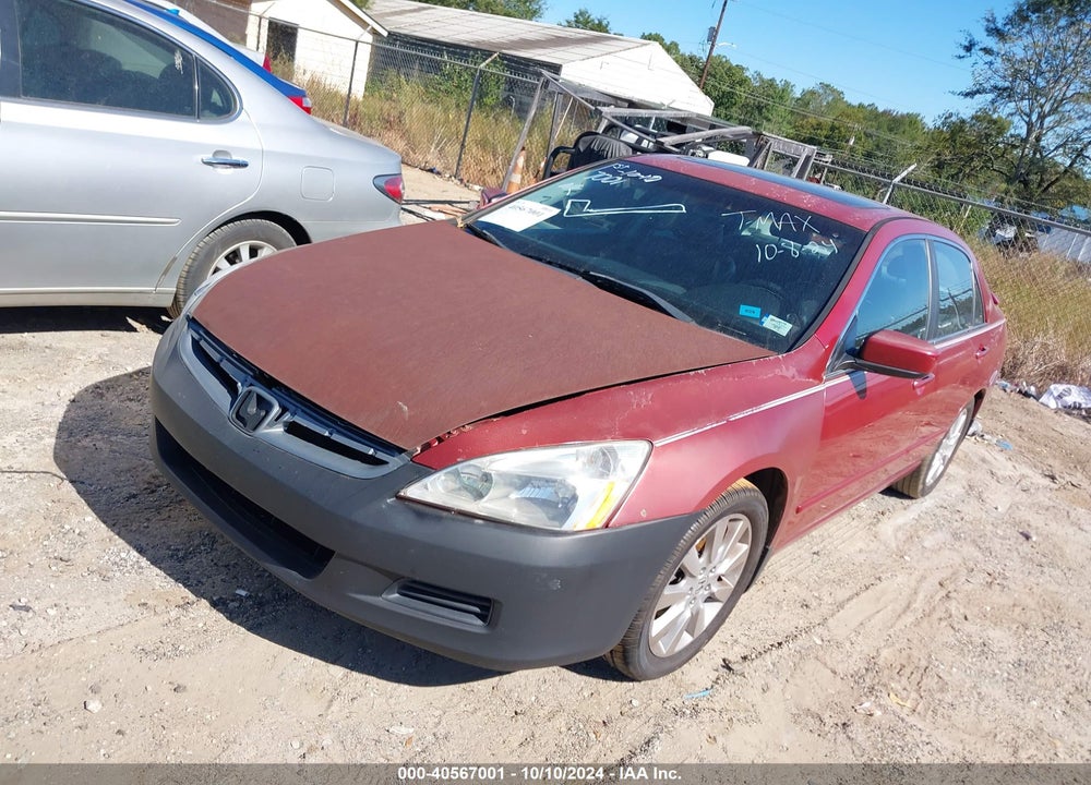 2007 HONDA ACCORD 3.0 EX VIN: 1HGCM66837A066307