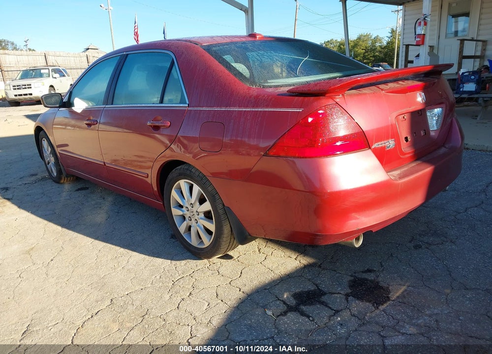 2007 HONDA ACCORD 3.0 EX VIN: 1HGCM66837A066307