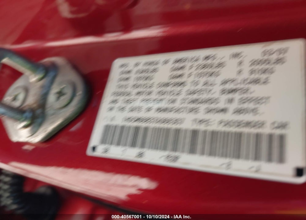 2007 HONDA ACCORD 3.0 EX VIN: 1HGCM66837A066307