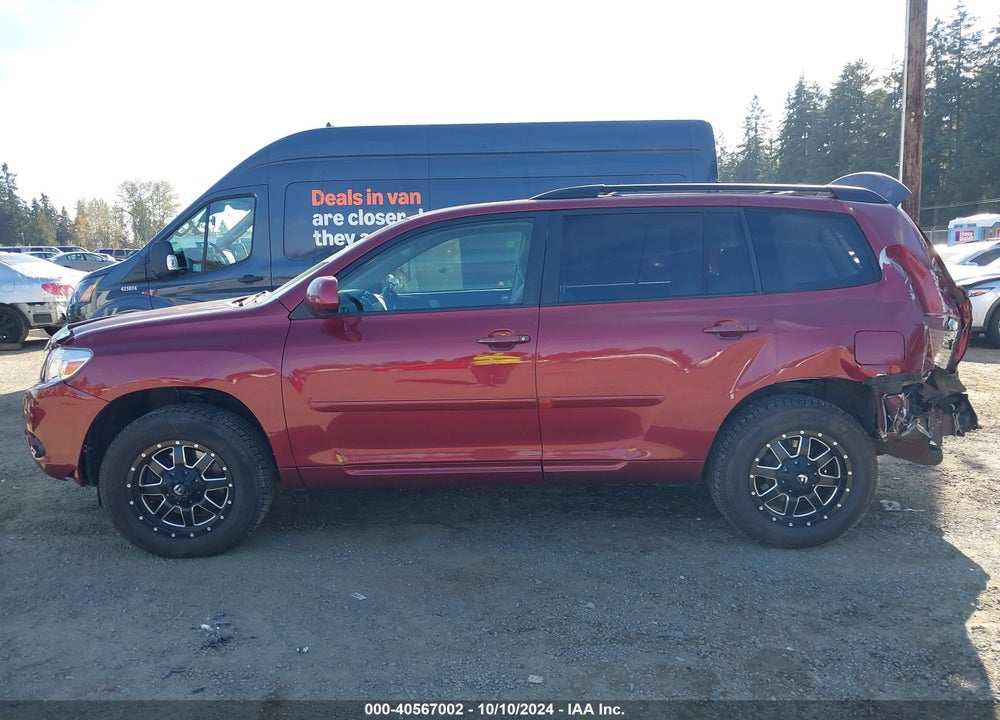 2008 TOYOTA HIGHLANDER VIN: JTEES41A482029219