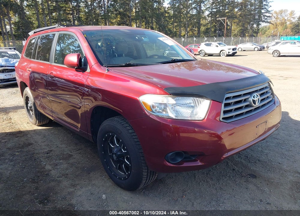 2008 TOYOTA HIGHLANDER VIN: JTEES41A482029219