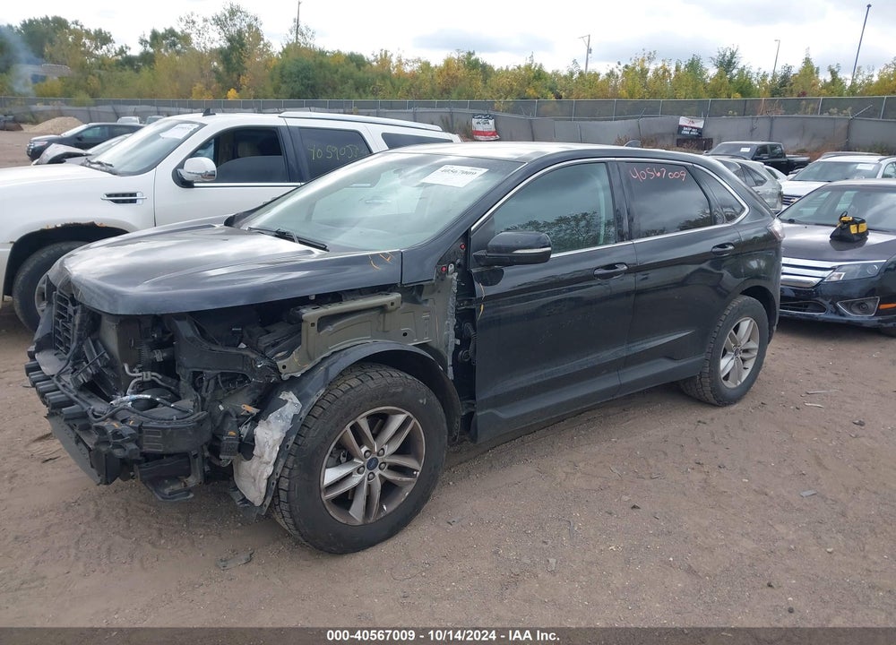 2018 FORD EDGE SEL VIN: 2FMPK4J9XJBC19380