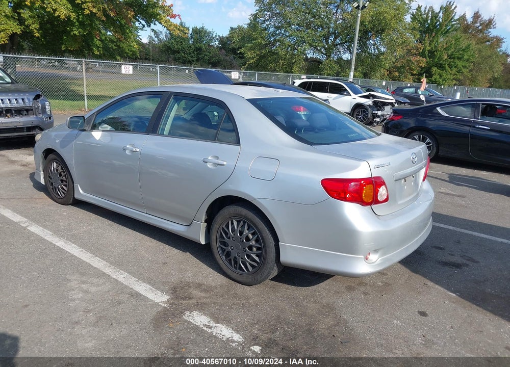 2009 TOYOTA COROLLA S VIN: 1NXBU40E79Z107516