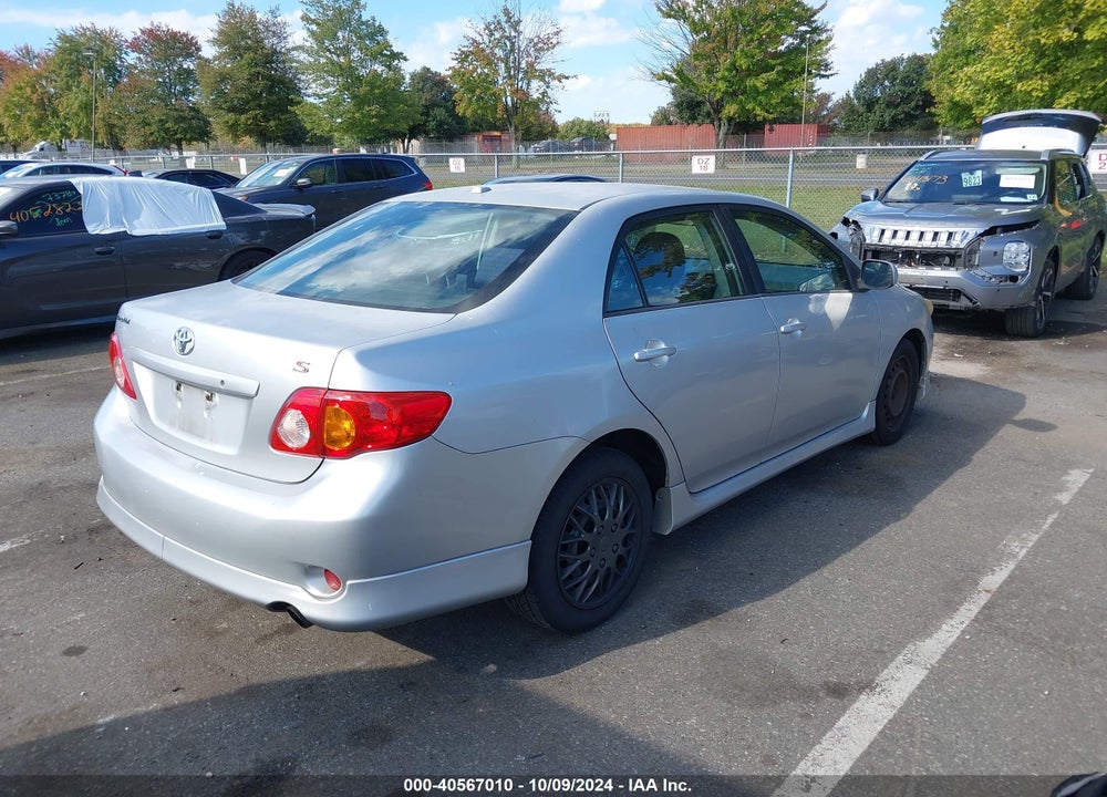 2009 TOYOTA COROLLA S VIN: 1NXBU40E79Z107516