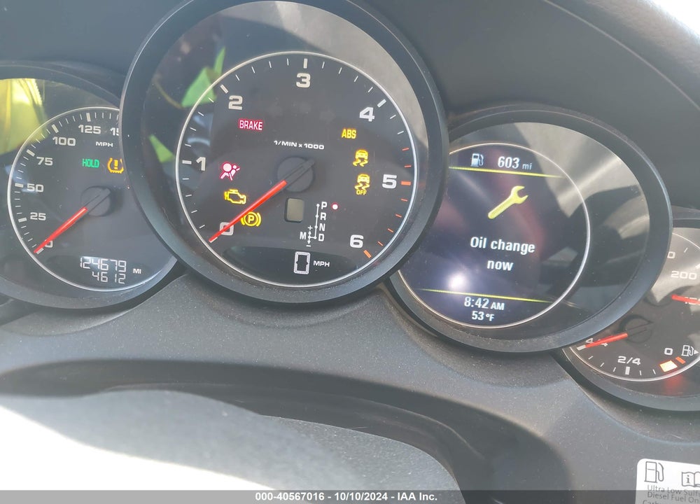 2014 PORSCHE CAYENNE DIESEL VIN: WP1AF2A2XELA83245