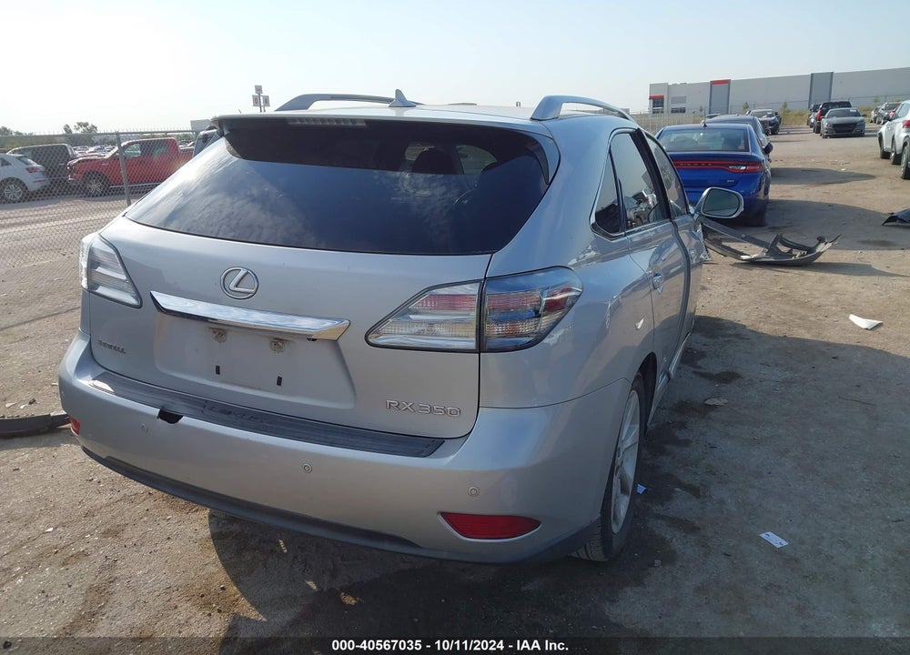 2012 LEXUS RX 350 VIN: 2T2ZK1BA0CC066289