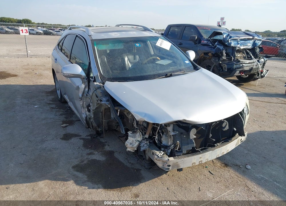 2012 LEXUS RX 350 VIN: 2T2ZK1BA0CC066289