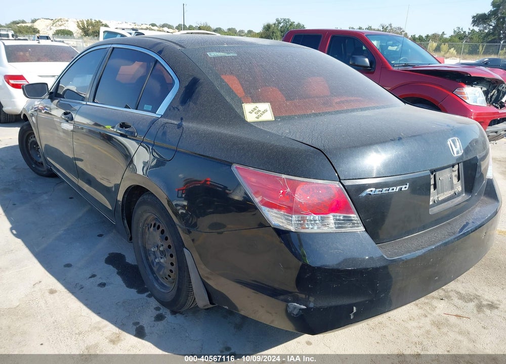 2009 HONDA ACCORD 2.4 LX VIN: 1HGCP26359A010313
