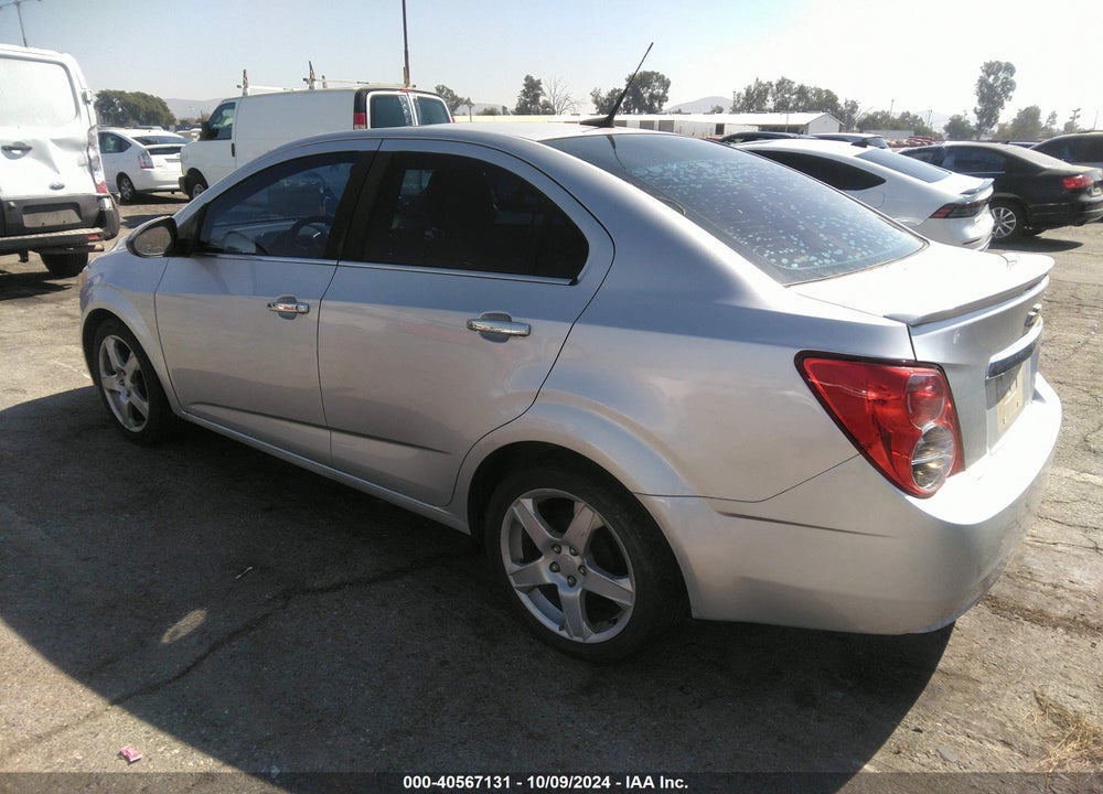 2013 CHEVROLET SONIC LTZ AUTO VIN: 1G1JE5SB8D4106382