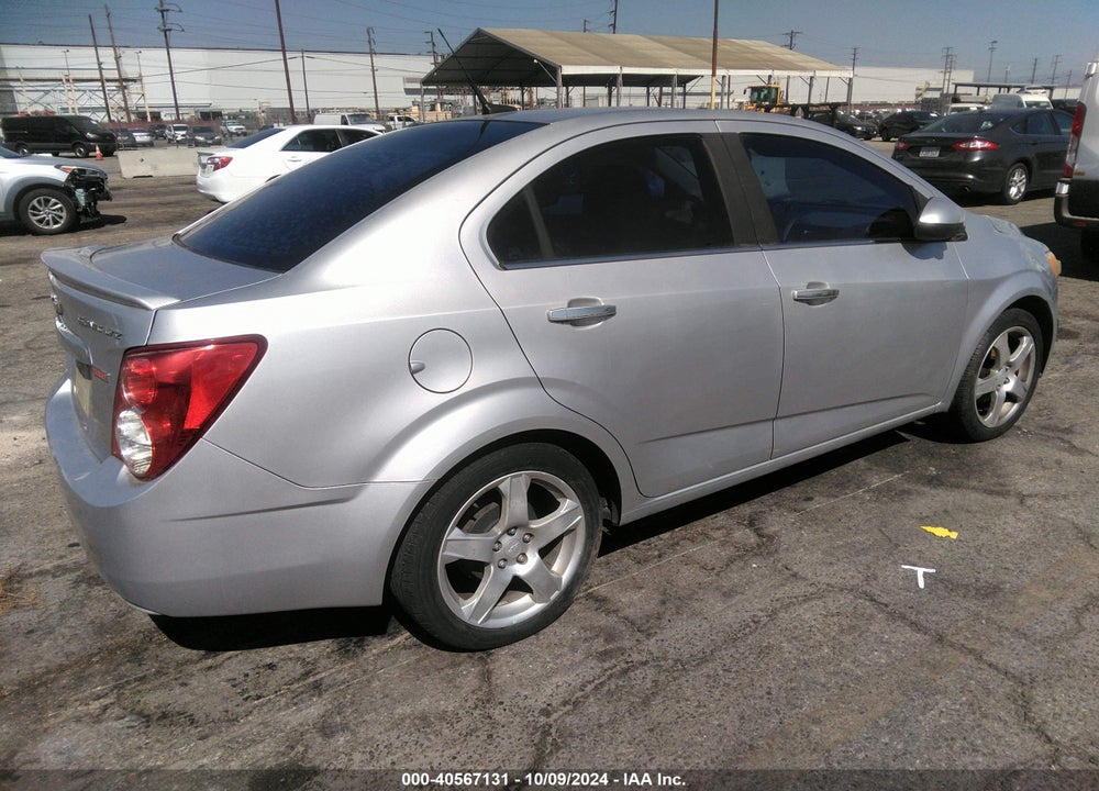 2013 CHEVROLET SONIC LTZ AUTO VIN: 1G1JE5SB8D4106382