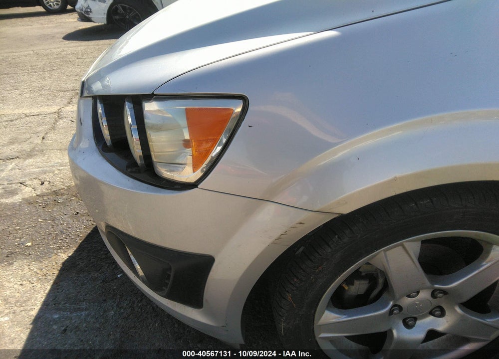 2013 CHEVROLET SONIC LTZ AUTO VIN: 1G1JE5SB8D4106382