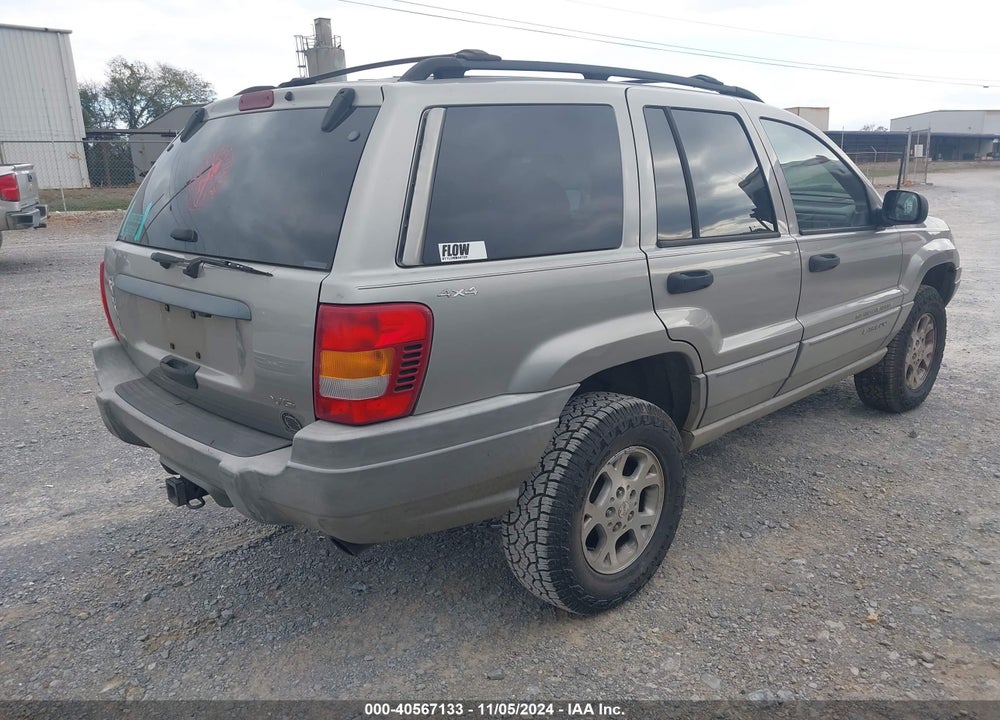 2000 JEEP GRAND CHEROKEE LAREDO VIN: 1J4GW48N8YC163830