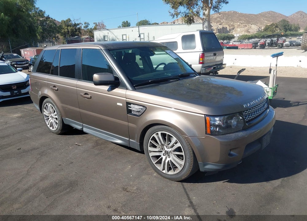 2012 LAND ROVER RANGE ROVER SPORT HSE VIN: SALSK2D41CA759257