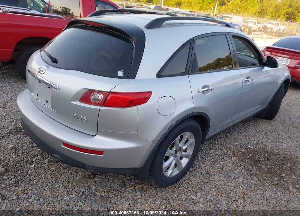 2006 INFINITI FX35 VIN: JNRAS08U46X103167