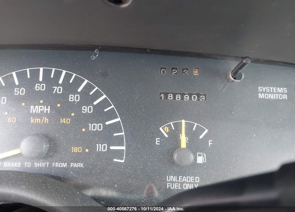 1999 PONTIAC BONNEVILLE SE VIN: 1G2HX52K0XH243642