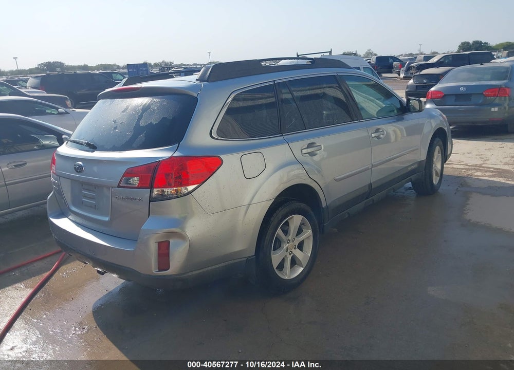 2013 SUBARU OUTBACK 2.5I PREMIUM VIN: 4S4BRCCC8D3222713