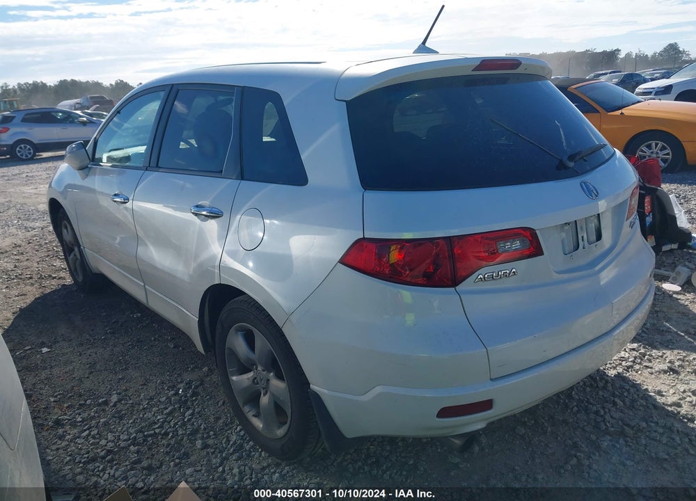 2007 ACURA RDX VIN: 5J8TB18287A003804