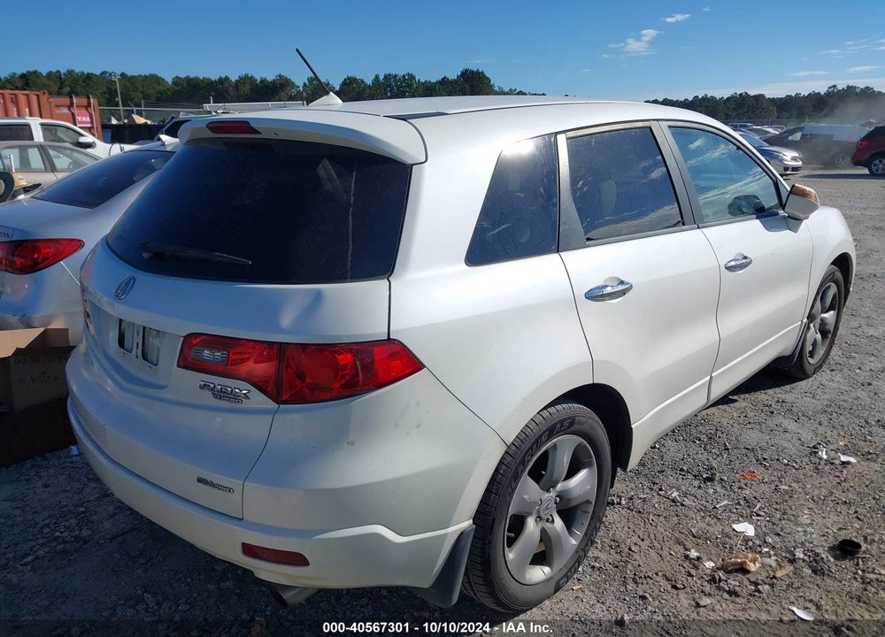 2007 ACURA RDX VIN: 5J8TB18287A003804