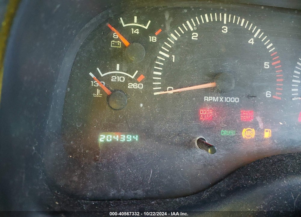1999 DODGE DURANGO VIN: 1B4HS28Y6XF669848