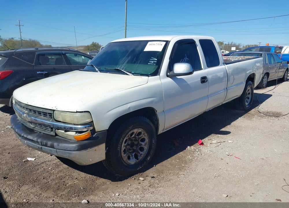 2002 CHEVROLET SILVERADO 1500 LS VIN: 1GCEC19T32E202207