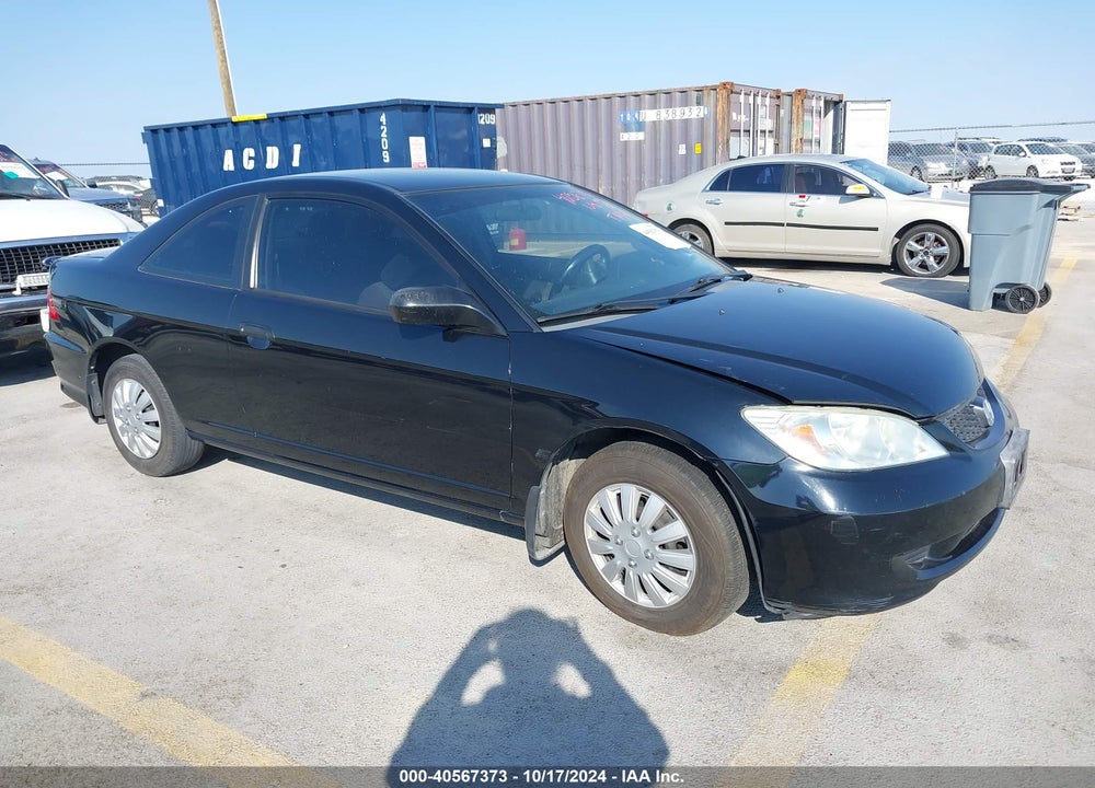 2005 HONDA CIVIC VP VIN: 1HGEM21165L059753