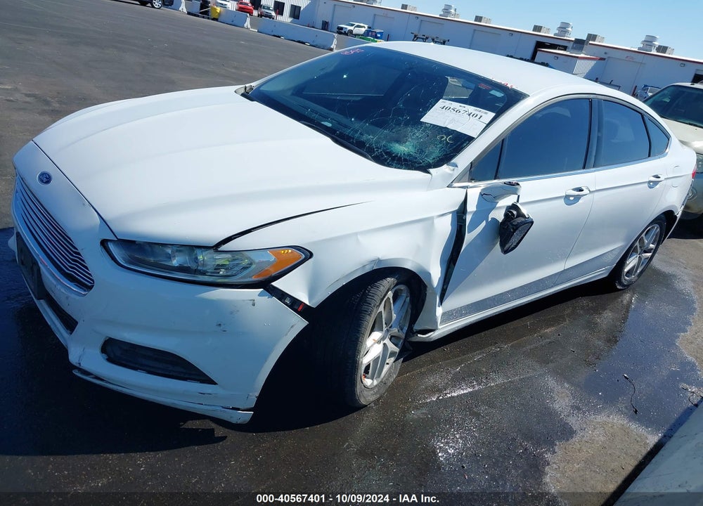 2015 FORD FUSION SE VIN: 3FA6P0H7XFR151613